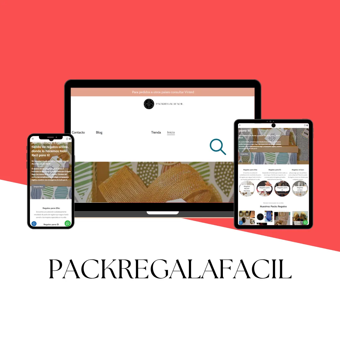 PackRegalaFacil - Tienda Online de Regalos por Ocasión
